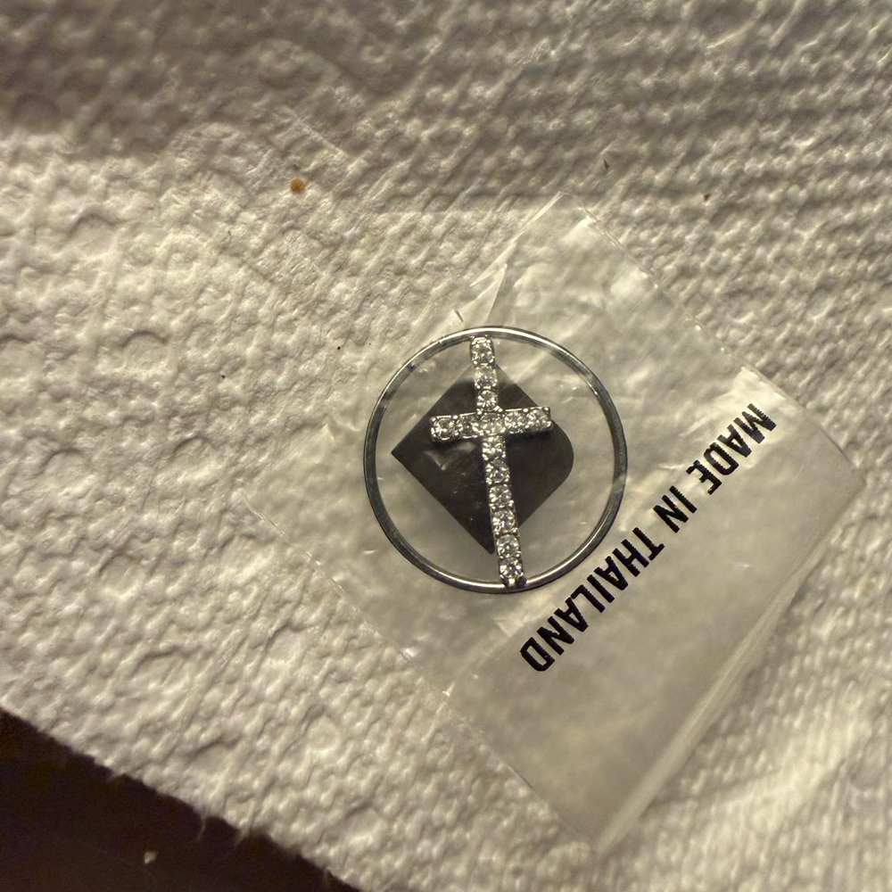 Origami Owl Large Cross Window Plate